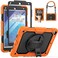 SEYMAC for iPad Air 3 Case 10.5'' for iPad Pro 10.5 Case, Heavy Duty Full-Body Shockproof Protective Case with Screen Protector, 360&Acirc;&deg; Rotating Stand, Hand/Shoulder Strap for iPad Air 3rd Gen, Orange