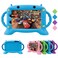 CHIN FAI Kids Case for Samsung Galaxy Tab A 8.0 2019 T290 T295, Shockproof Silicone Handle Stand Protective Cover for Galaxy Tab A 8.0 Inch 2019 Without S Pen Version (Blue)