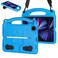 FIREVASE Kids Case for iPad Air 4th/5th Generation 10.9 Inch 2020/2022 &amp; iPad Pro 11 Inch 2022/2021/2020/2018, Durable Shockproof iPad Air 5/4 Case, iPad Pro 11 Case with Shoulder Strap (Blue)