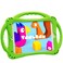 TopEsct Kids Case for iPad Mini 5 4 3 2 1,Silicone Childproof for All Kinds of iPad Mini, Built-in Handle Stand, Comes with a Strap. (Green)