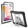 IBENZER iPad 10.2 inch Case for iPad 7th/8th/9th Generation(2021/2020/2019), Dual Layer Full Body Protective Case with Built-in Screen Protector &amp; Adjustable Heavy Duty Stand, Black,IP9-HPE2021-BK