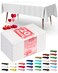 Pureegg Plastic Table Cloth - 20 Packs, Decorative Table Cloth for Rectangle Table, 54''&Atilde;&mdash;108'' Tablecloth, Disposable Plastic Tablecloth for Parties, Leakproof, White