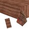 Irenare Wood Grain Tablecloth Wooden Tablecloths Rustic Plastic Table Covers Rectangular Table Decoration for Barbecue Fall Autumn Western Barn Themed Birthday Party, 54 x 108 Inch (Brown, 1 Piece)