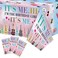 BHronony Music Tablecloth Covers Decorations - 3pcs Popular Music Themed Table Cloths, Rock and Roll Guitar Disposable Plastic Waterproof Rectangular Covers for It&acirc;&euro;&trade;s Me Girl Birthday Party Supplies