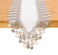 Winotic White Beige Floral Lace Table Runner Dresser Scarf 36 inches Long for Kitchen Dining Coffee Table Parties Wedding Home Decor (White, 16&acirc;&euro; x 36&acirc;&euro;)
