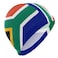 Dallonan Swimming Cap South African Flag Unisex Adult Swim Cap Polyester