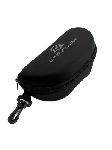 Outer Mountain Swim Goggle Case (Green Palm)