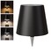 nulmvic Wireless Bottle Lamp Shade - Portable LED Wine Bottle Lamp with Stopper, 3 Color Stepless Dimming Rechargeable Touch Wine Bottle Lights for Any Liquor Bottle Bars Restaurants (Black, 1 Pack)