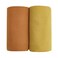 QSTEHEML Muslin Swaddle Blankets,Baby Receiving Blankets for Baby Boys and Girls,2 Pack Soft and Breathable Swaddle Blankets,Neutral Baby Swaddle Blanket,Large 47 x 47 inches(Light Brown &amp; Orange)
