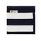 MONICA + ANDY Organic Cotton Coming Home Baby Blanket - Unisex Receiving Blankets for Swaddling Newborn Boys &amp; Girls - for Swaddling Newborns (Blue Cabana Stripe)