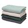 CottCare Baby Muslin Swaddle Blankets for Boys and Girls,4-Pack Breathable and Skin-Friendly,Wrap Soft Silky Cotton Muslin Swaddle Blankets/Atrovirens/Green/Apricot White/Grey&acirc;&euro;&brvbar;