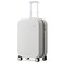 mixi 20 Inch Carry On Luggage PC Hardside Suitcases with Wheels &amp; TSA for Travel Woman Men, Smoke White