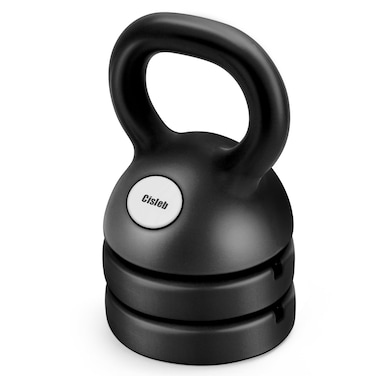 Cisleb Adjustable Kettlebell Weight Set: 3-in-1 Kettlebells (5lbs 8lbs 12lbs) for Home Gym Full-Body Workout Strength Training Weight Loss   Good for Beginners &amp; Women Men