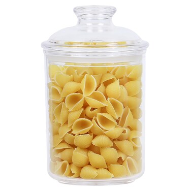 24oz Airtight Acrylic Canister Candy Jar Cookie Jar - Cookie Jars with Lids/Candy Jars with Lids Apothecary Jars With Lids, Plastic Jars With Lids - Laundry Pods Container Laundry Pod Container