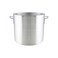 TrueCraftware- 40 qt. Heavy-Duty Aluminum Stock Pot with Riveted Handles- Multipurpose Cookware Pot Large Stockpot Stew Pot Simmering Pot for Pasta Soup Seafood Stock Home Restaurant Catering