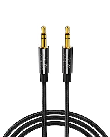 CableCreation 3.5mm Aux Cable, 3.5mm Male to Male Stereo Audio Cable Compatible with iPhones, Fire HD Tablets,Beats Headphones, Home/Car Stereos &amp; More, [6 Feet 1.8M] Black