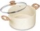 MICHELANGELO 5 Quart Stock Pot with Lid, Nonstick Soup Pot with Lid, Induction Cooking Pot White Granite, Non Stick Pot with Stay-cool Handle, 5 Quart Nonstick Pot for Cooking