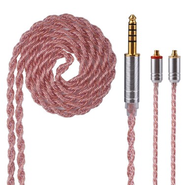 MMCX Cable Upgraded in Ear Monitor Cable Replacement Earphones Cable Extension Cable for shure se215, for shure se215 pro, for shure se846, for shure se425, for shure se535, for 7hz Timeless iems