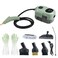 FABiFH Handheld Steam Cleaner, 2500W High Pressure Steamer for Cleaning, 10S Fast Heating Portable Cleaner Machine for Home Car Couch Furniture, Green