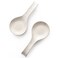 Ceramic Spoon Rest Set of 2, Large Spoon (9 inch) Holder for Kitchen Counter, Kitchen Accessories, Dishwasher Safe, White