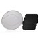 KINLYBO Replacement Splatter Shield and 3PCS Grill Mat for Ninja Foodi FG551 Air Fryer,Stainless Steel Splatter Screen Accessories for Ninja Foodi Smart XL 6-in-1 Indoor Grill