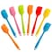 8 Pieces Silicone Spatulas,8.5 inch Non-stick Spatulas with Stainless Steel Core,Heat Resistant-500&acirc;&bdquo;&permil;, One Piece Design,Food Grade Silicone, Dishwasher Safe, for Mixing,Cooking,Baking (8.5 inch)