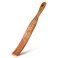 Baderke 11 Inch Acacia Wooden Sourdough Spatula Skinny Spurtle Wooden Sourdough Bread Mixing Stir Stick Spatula Wooden Paddle for Kitchen Cooking Sourdough Starter Making Tools(1 Pc)