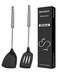 2 Pcs Silicone Cooking Spatula-Kitchen Utensils, Wok Spatula-Slotted Turner, Nonstick BPA Free High Heat Resistant Kitchen Utensils, Chef Cookware for Eggs, Pancakes, Fish