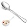 12 Pcs Dinner Spoon Set,Premium Food Grade Stainless Steel Spoons,Durable Metal Spoons,Tablespoon,Spoons Silverware Only,Mirror Finish &amp; Dishwasher Safe,Use for Home,Kitchen and Restaurant - 7.3 inch