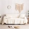 Icegrey Cotton Linen Sofa Slipcover Sofa Towel Cover Furniture Protector Beige 78x142