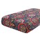 hyha Printed Couch Cushion Covers, Floral Sofa Cushion Covers, Magic Sofa Covers Washable, Stretch Couch Covers for 3 Cushion Couch, Pattern Sofa Slipcovers(1 Cushion Sofa, Mandala Floral)