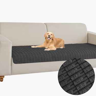 Muamar Dog Bed Cover Sofa Protector,Anti Slip Waterproof Sofa Covers for Living Room Couch Covers,Sofa Mat,Seat Cover, Dog Mat,Pet Pad for Furniture Bed Sofa Protector 1 Piece (40x60 inch, Black)