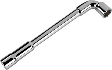 Leliafleury 20mm L Shaped Angled Socket Spanner, Hex Tubular Socket Wrench, Chromium Vanadium Steel Double Ended Wrenches for General Repairing, Pipeline, Bicycle Car Maintenance