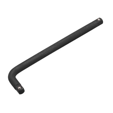 uxcell Socket Wrench, 1/2" Drive Square End L Shape Extension Handle (350mm Long)