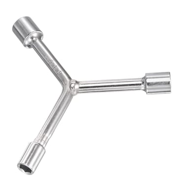 uxcell Y Type 3 Way Hex Socket Wrench, 8mm 10mm 12mm Combination Repair Spanner Tool, 3-inch 2 Pcs
