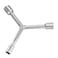 uxcell Y Type 3 Way Hex Socket Wrench, 8mm 10mm 12mm Combination Repair Spanner Tool, 3-inch 2 Pcs