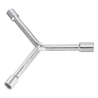 uxcell Y Type 3 Way Hex Socket Wrench, 8mm 9mm 10mm Combination Repair Spanner Tool, 3.5-inch
