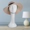 iplusmile Female Foam Mannequin Head, Wig Display (20 in), Wig Tall Female Foam Mannequin Wig Stand Wig Display Foam Model Glasses Hat Hairpieces Stand Holder for Home Salon Travel