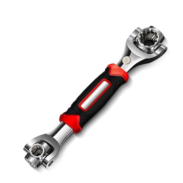 ZIRANSHU 48 in 1 Socket Wrench, 52 in 1 Multi-Purpose Socket Wrench Box Wrench with Magnetic Head Available Adsorping Screw Metric Wrench English Wrench Stainless Steel Tools for Home or Car