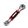 ZIRANSHU 48 in 1 Socket Wrench, 52 in 1 Multi-Purpose Socket Wrench Box Wrench with Magnetic Head Available Adsorping Screw Metric Wrench English Wrench Stainless Steel Tools for Home or Car