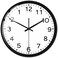 Timethink Modern Design Run Backwards Quiet Sweep Clock with Metal Frame, Battery Operated Anticlockwise Reverse Anti Wall Clock Timepieces Run Counter Aluminum Frame Wall Watch for Home Living Room