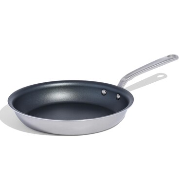 Made In Cookware - ProCoat 10" Non Stick Frying Pan (Graphite) - 5 Ply Stainless Clad Nonstick - Professional Cookware - Crafted in USA - Induction Compatible
