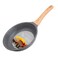 hansubute Induction Nonstick Frying Pan,Light Weight Skillet,Healthy Non Toxic Omelet Pan,All Stoves Compatible Egg Pan (grey, 9.5inch)