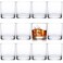 Kingrol 12 Pack Double Old Fashioned Whiskey Glasses, 10 oz Rocks Glasses Drinking Glasses for Scotch, Bourbon, Cocktails, Beverages, Water