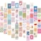 TRAMIN Danish Pastel Wall Art, 70pcs Aesthetic Pictures for Bedroom Decor, Cute Room Decor for Teen Girls