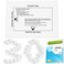 laffeya Shredder Lubricant Sheets, Paper Shredder Sharpening, Paper Shredders Lubricating Sheets, Shredder Cleaning Sheets (30 Pack)