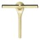 HomDSim Stainless Steel Shower Squeegees All-Purpose Mirror/Window/Glass Wiper Scraper Golden Shower Squeegee
