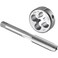 Burkit 3/8"-16 UNC Tap and Die Set Left Hand, 3/8 x 16 UNC Machine Thread Tap and Round Die