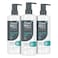 DOVE MEN + CARE Advanced Care Face + Body Cleanser Sensitive Calm 3 Count for Sensitive Skin Body Wash with Natural Extract Aloe Vera 16.9 oz