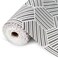 Shelf Liner Drawer Liner for Kitchen Cabinet, Non-Adhesive Slip Resistant Cabinet Liners, Thickened Strong Grip Waterproof Shelf Paper Protect Cupboard, Dresser, Bathroom Drawers, Gray 11.8In x 10FT